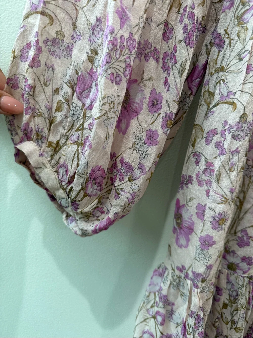 Sundance Pink Floral Serenity Dream Prairie Dress medium - Picture 6 of 11